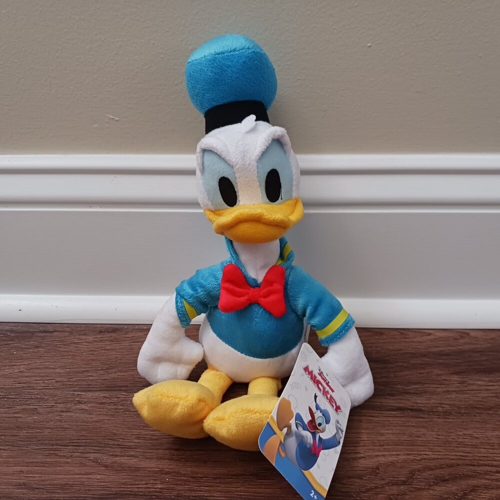 11" Disney Donald Duck Small Stuffed Plush Character Toy New‎
